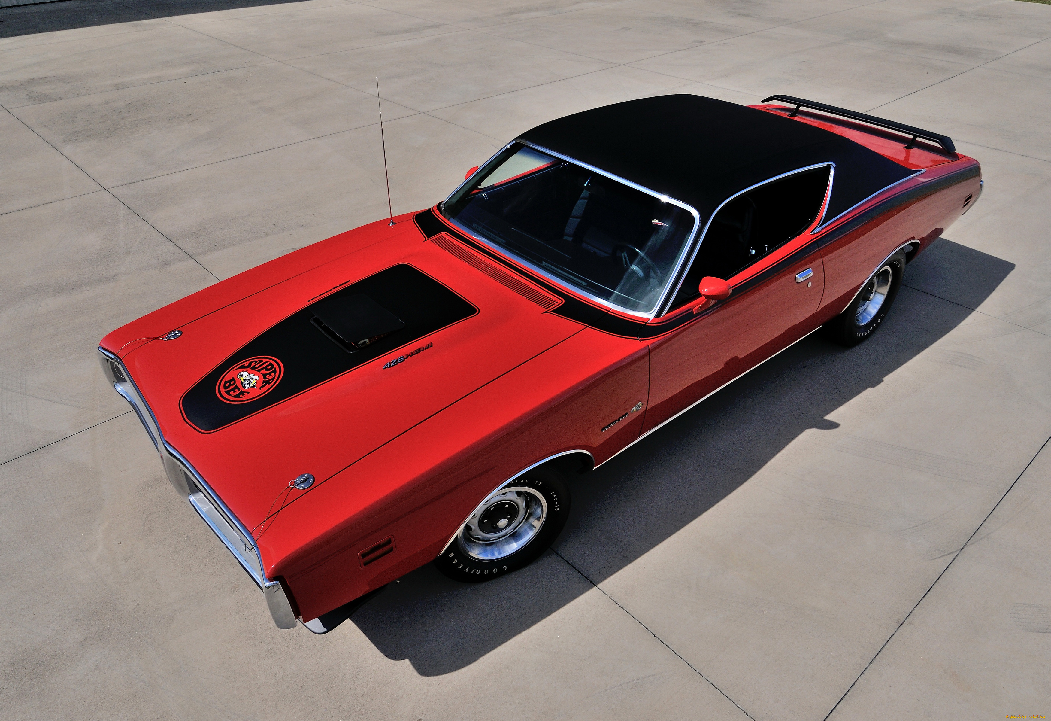 , dodge, hemi, red, bee, super, charger